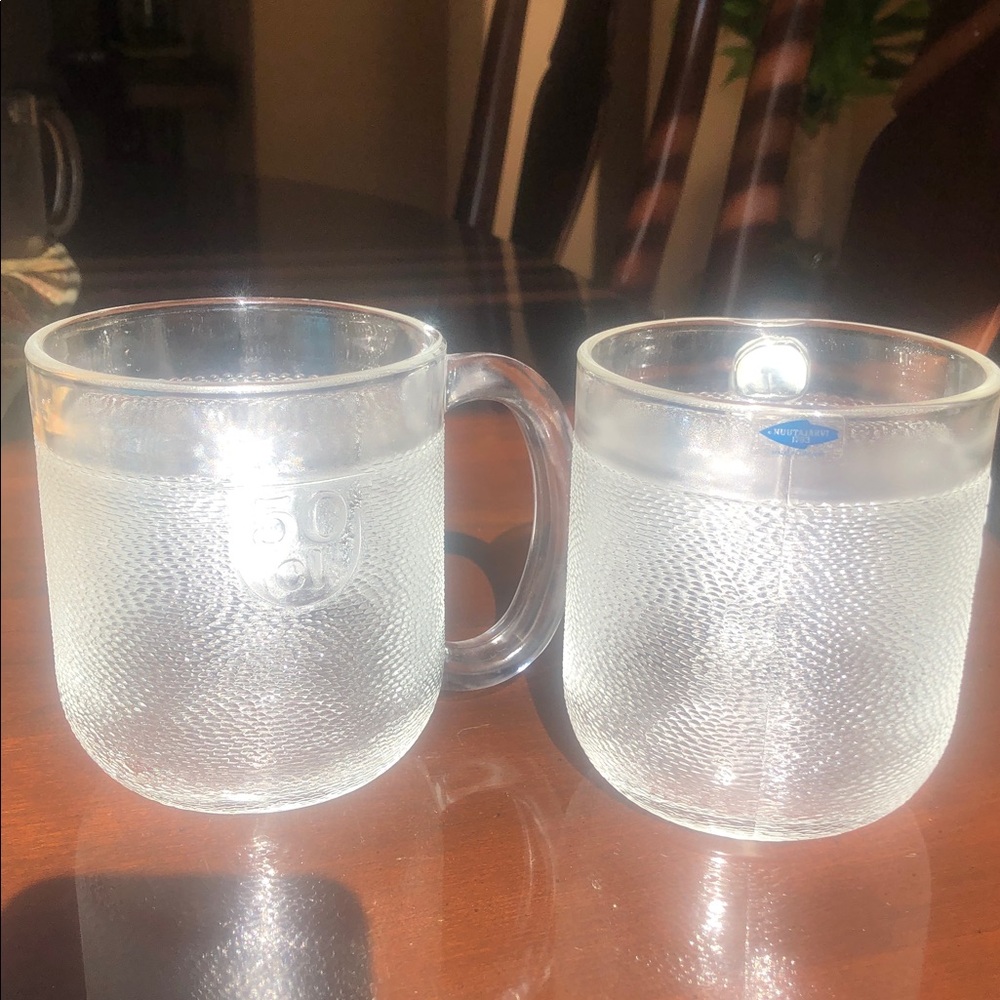 VTG Nuutajarvi 1793  Crystal Mugs